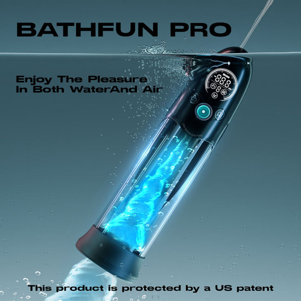 LuvPump BathFun Pro – USB Rechargeable Waterproof Automatic Penis Pump