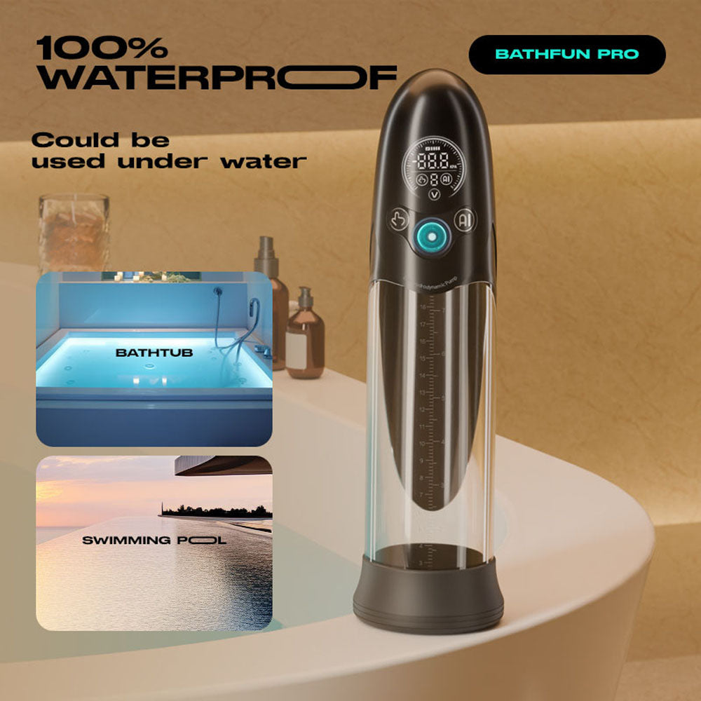 LuvPump BathFun Pro – USB Rechargeable Waterproof Automatic Penis Pump