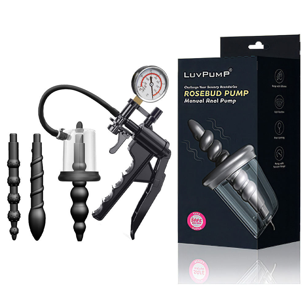 LuvPump Rosebud (Manual) – Precision Anal Pump