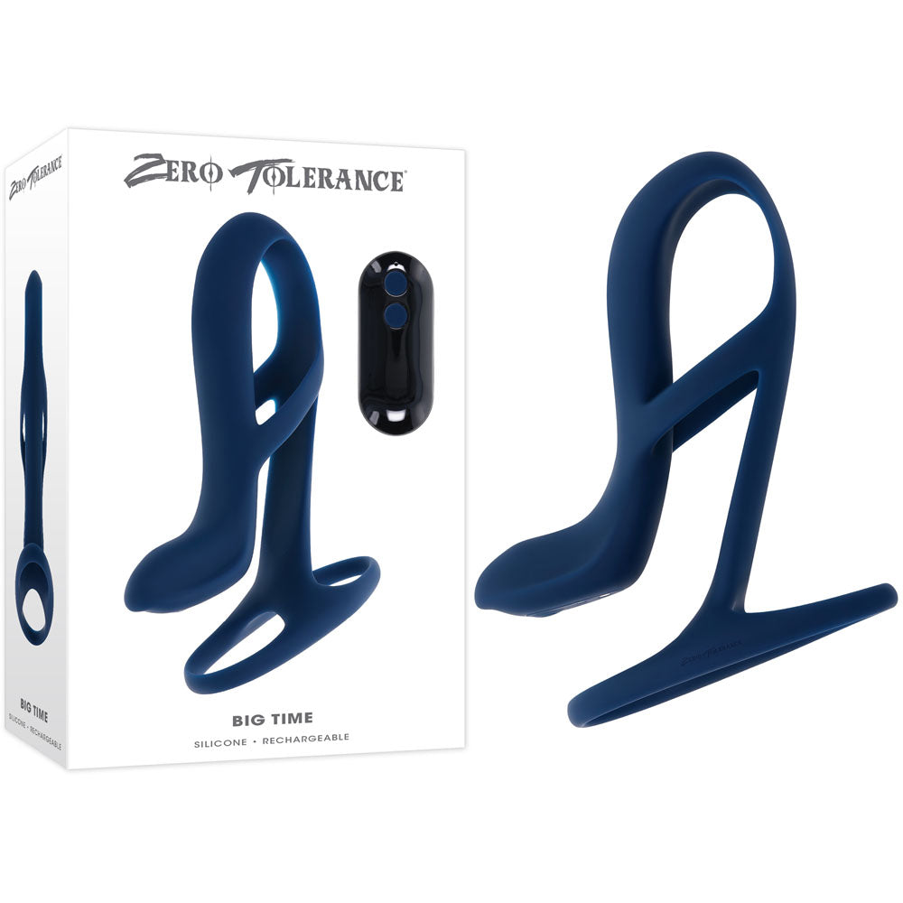 Zero Tolerance Big Time Navy Vibrating Sleeve