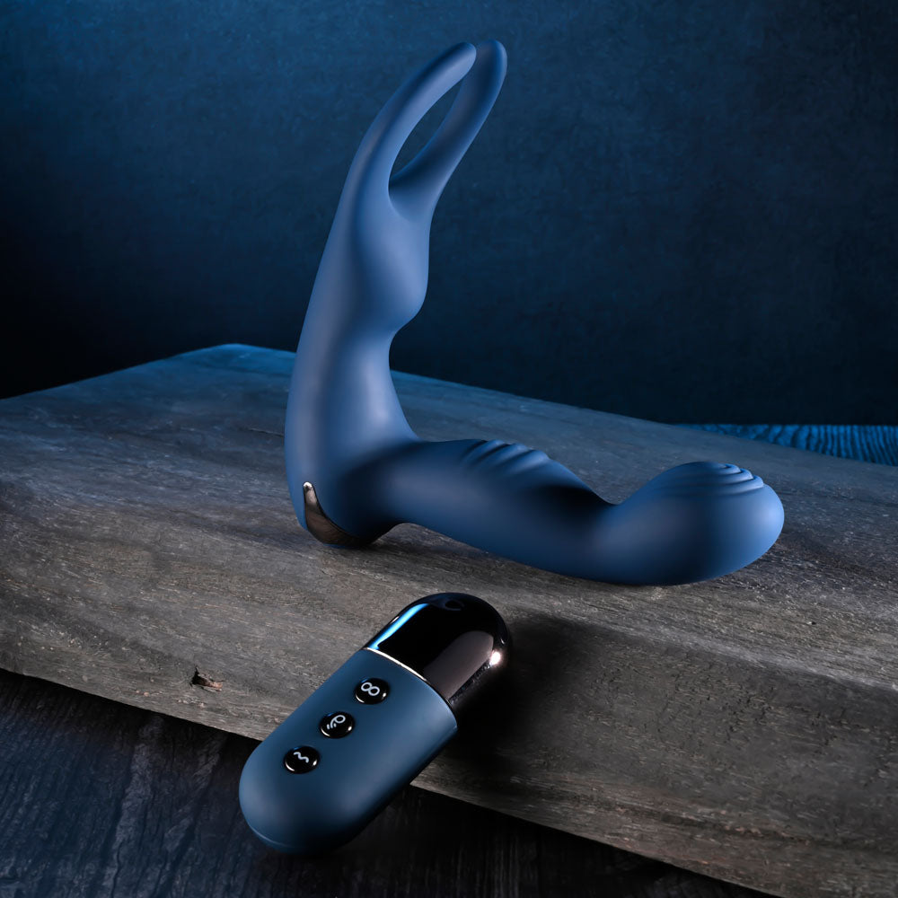 Zero Tolerance By All Means – USB Rechargeable Remote-Controlled 13.4 cm Prostate Massager with Cock Ring
