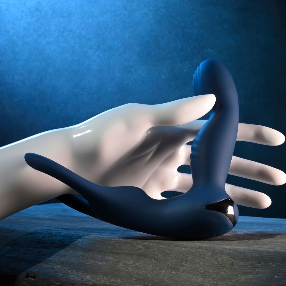 Zero Tolerance By All Means – USB Rechargeable Remote-Controlled 13.4 cm Prostate Massager with Cock Ring
