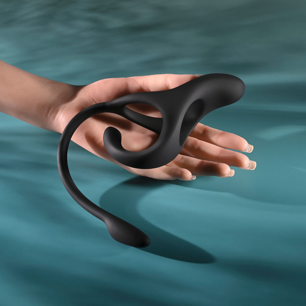 Zero Tolerance All The Bases – USB Rechargeable Remote-Controlled Vibrating Cock Ring
