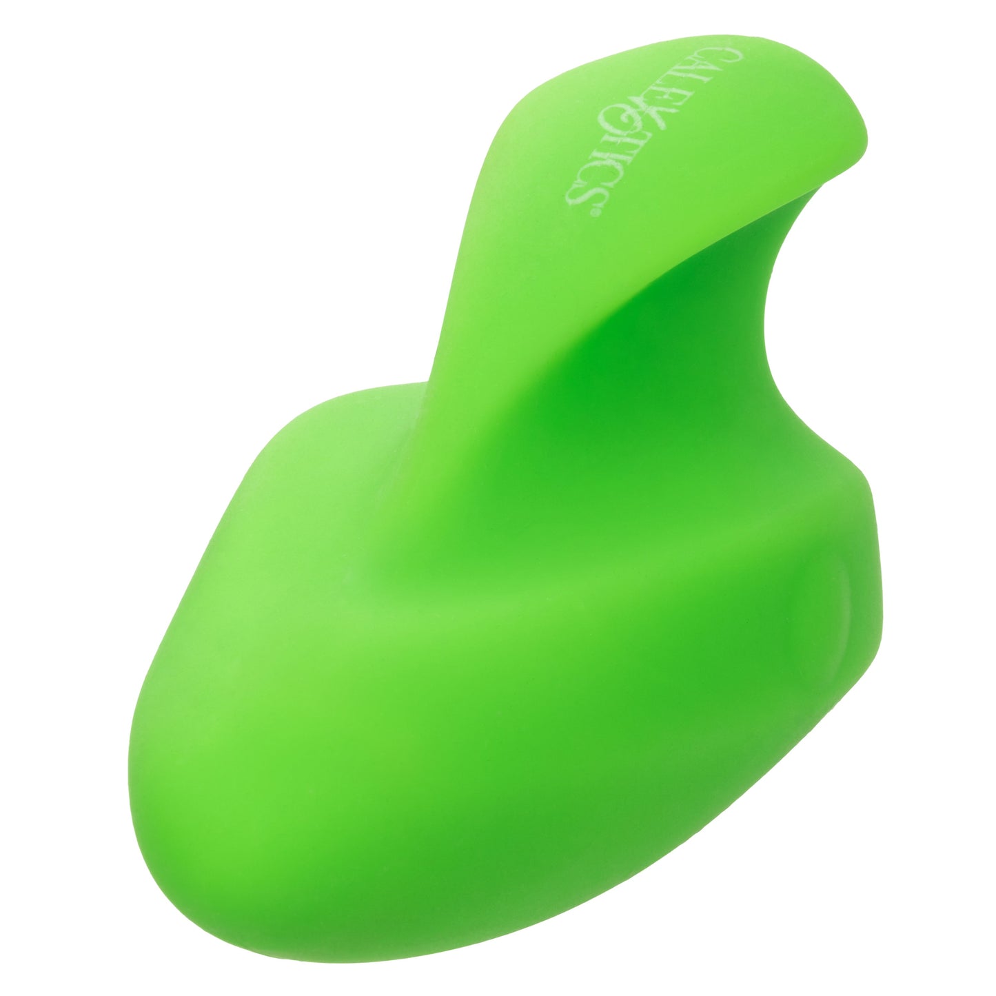 Neon Vibes The Ecstasy Vibe Green Silicone Handheld Massager with 10 Functions and Rechargeable