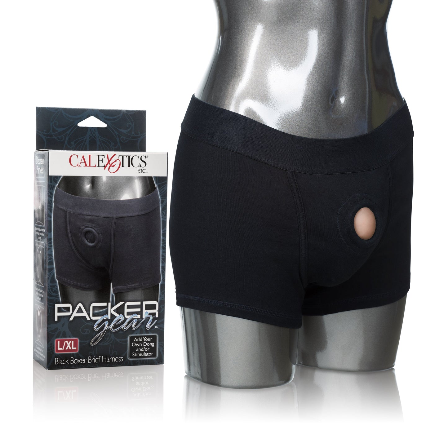Packer Gear Boxer Harness Black Large to Xtra Large