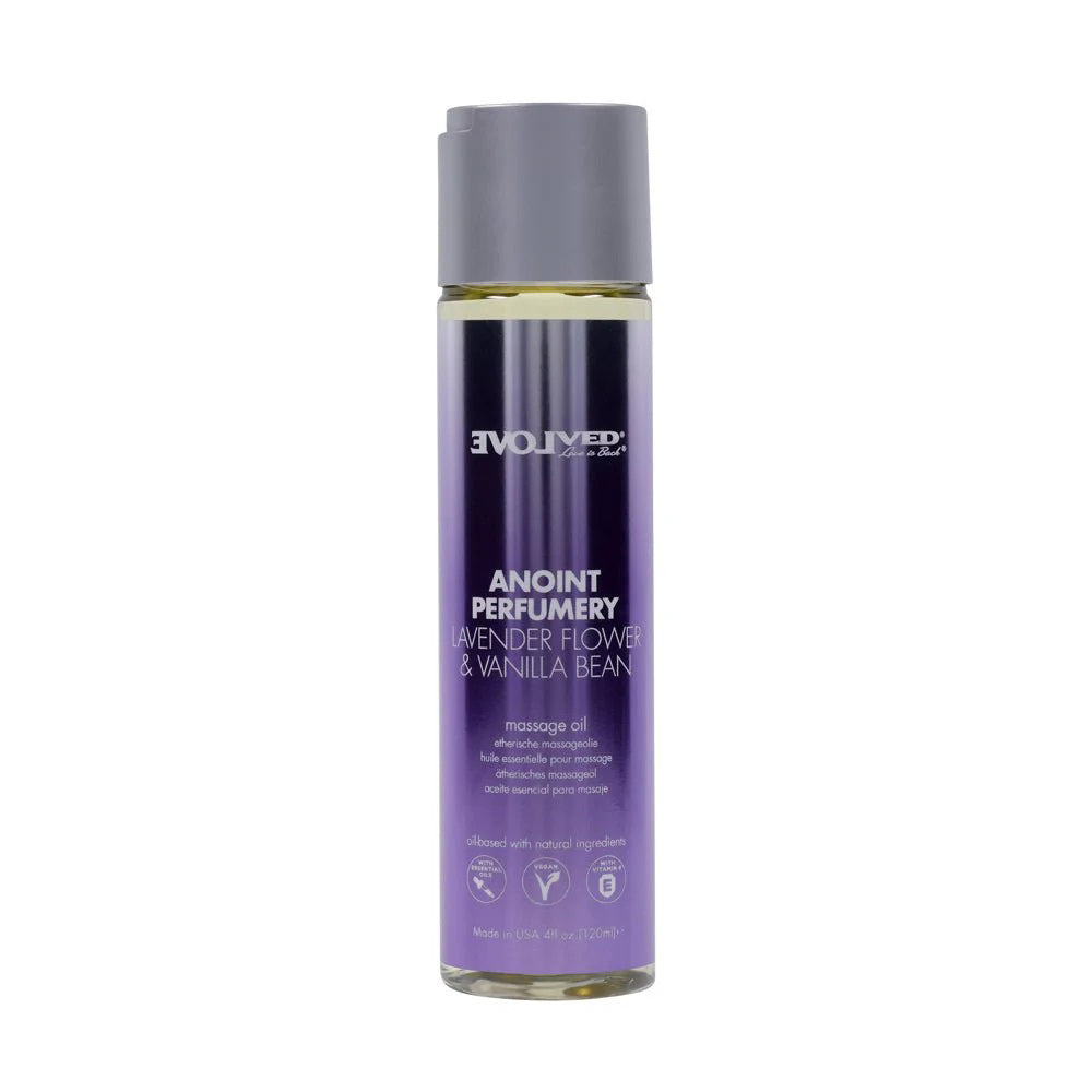 Evolved Anoint Perfumery (Lavender Flower & Vanilla Bean) – Massage Oil 120ml