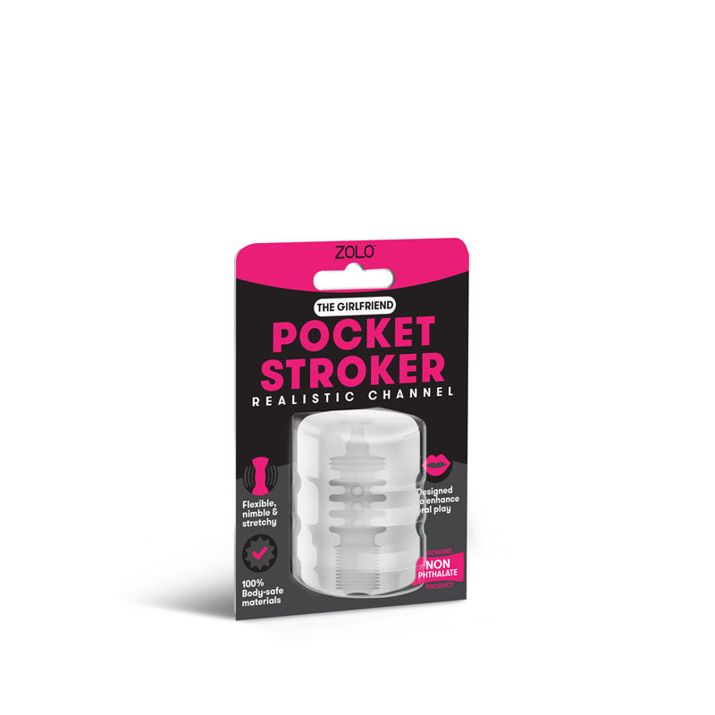 Zolo Girlfriend Pocket Stroker – Mini Flexible Stroker