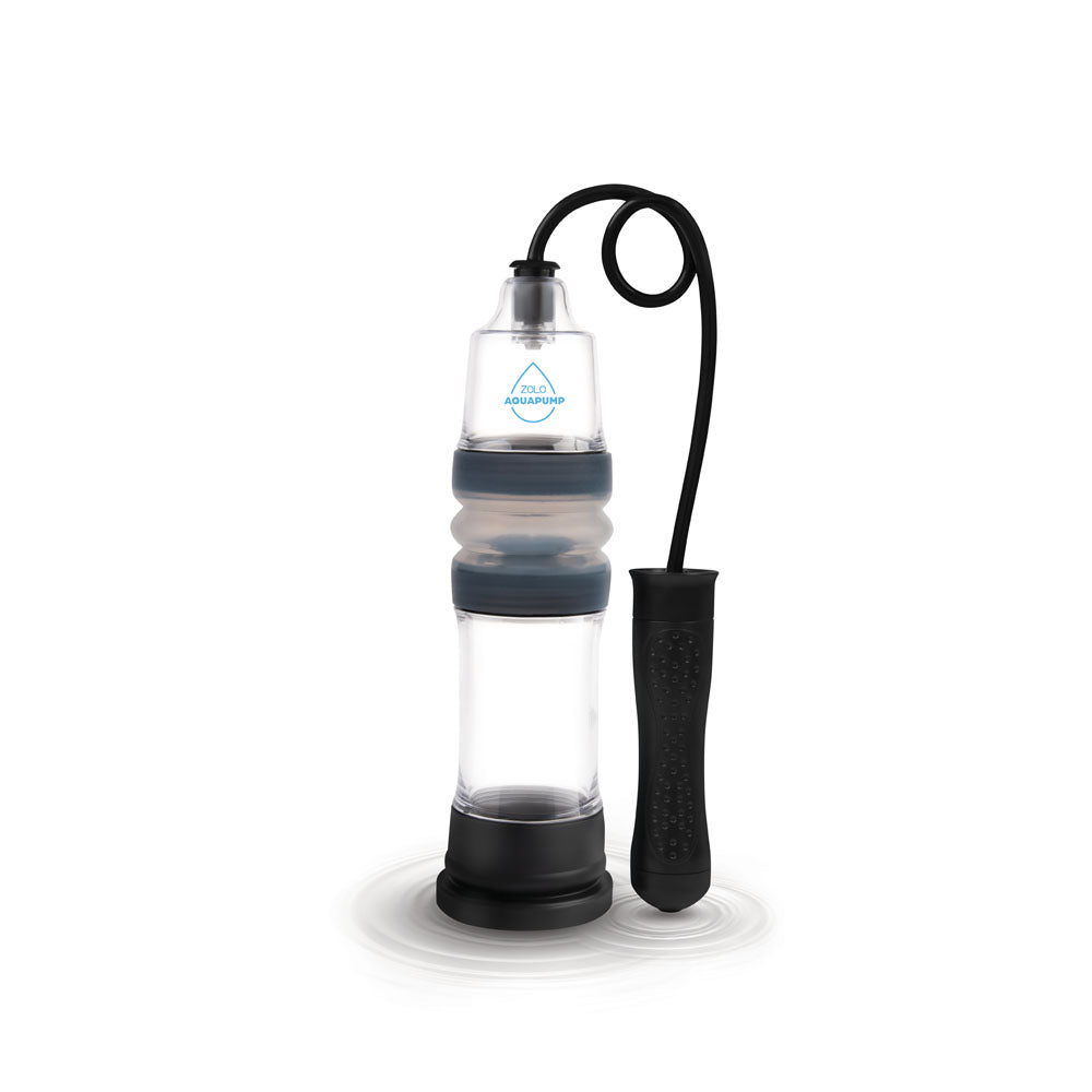 Zolo Aquapump Auto Pro Auto Water Penis Pump 9 Inch Insertable