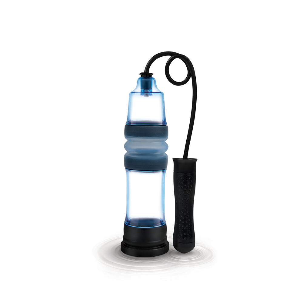 Zolo Aquapump Compact Auto Water Penis Pump 9" insertable