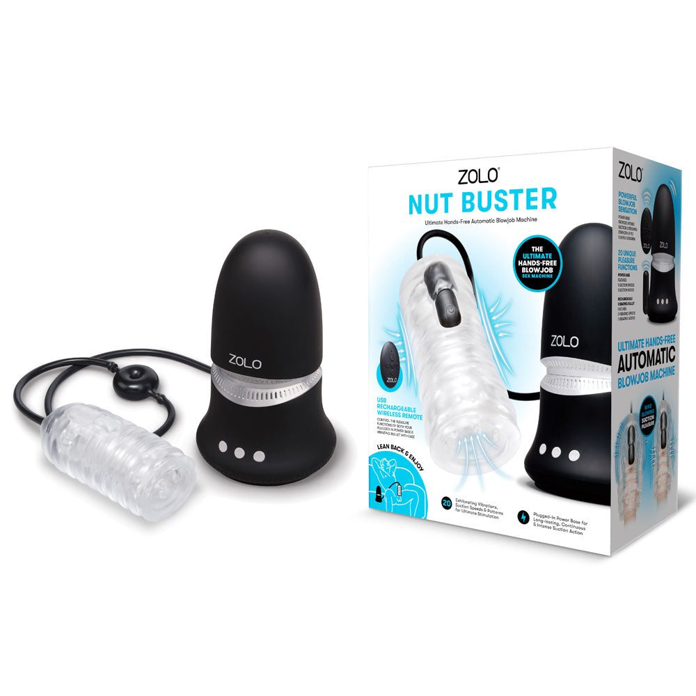 Zolo Nut Buster – Mains Powered Hands-Free Automatic Blowjob Machine