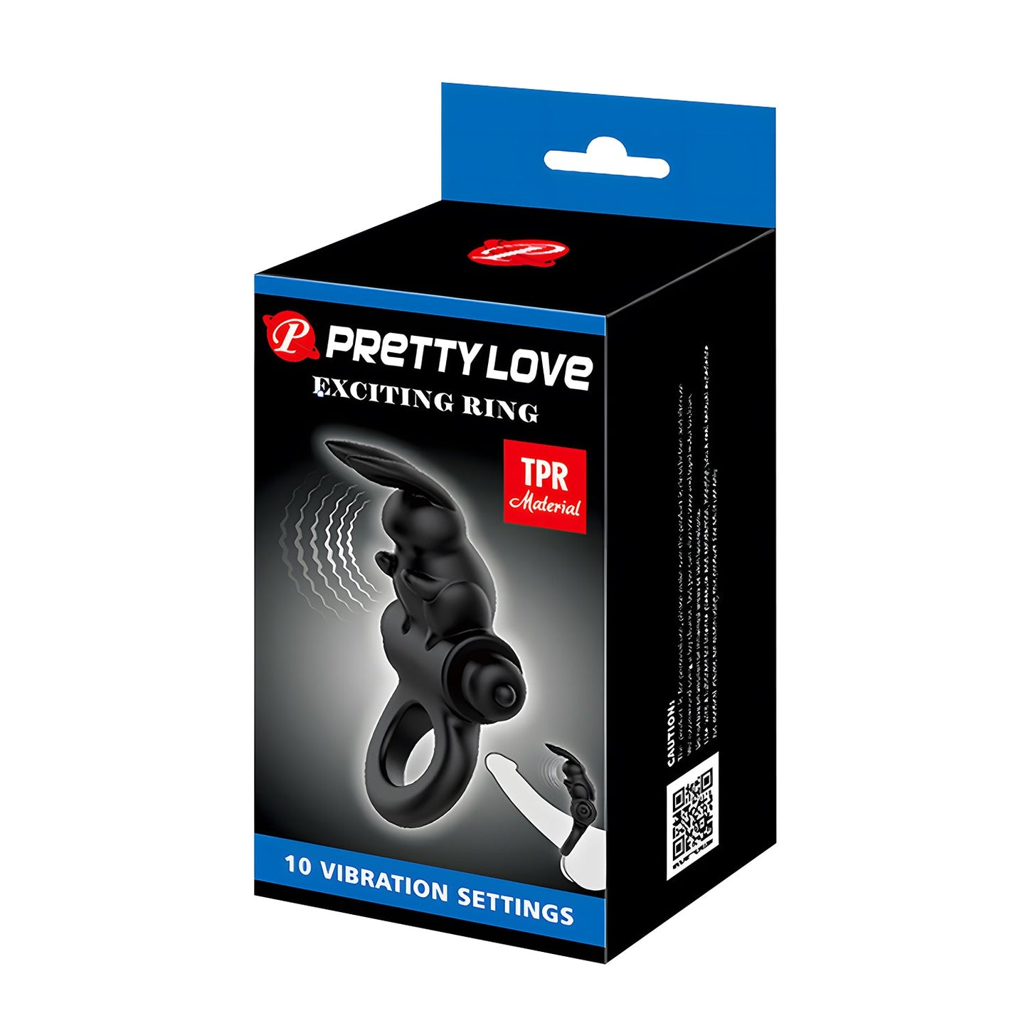 Pretty Love Exciting Ring – Vibrating Cock Ring