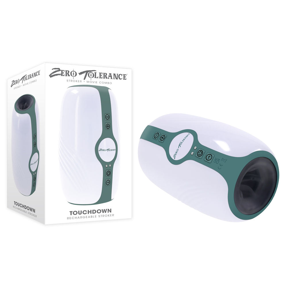 Zero Tolerance Touchdown 15 Centimeter Vibrating Stroker
