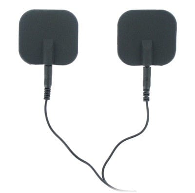 Zeus Deluxe Black Electro Pads Pack of Two