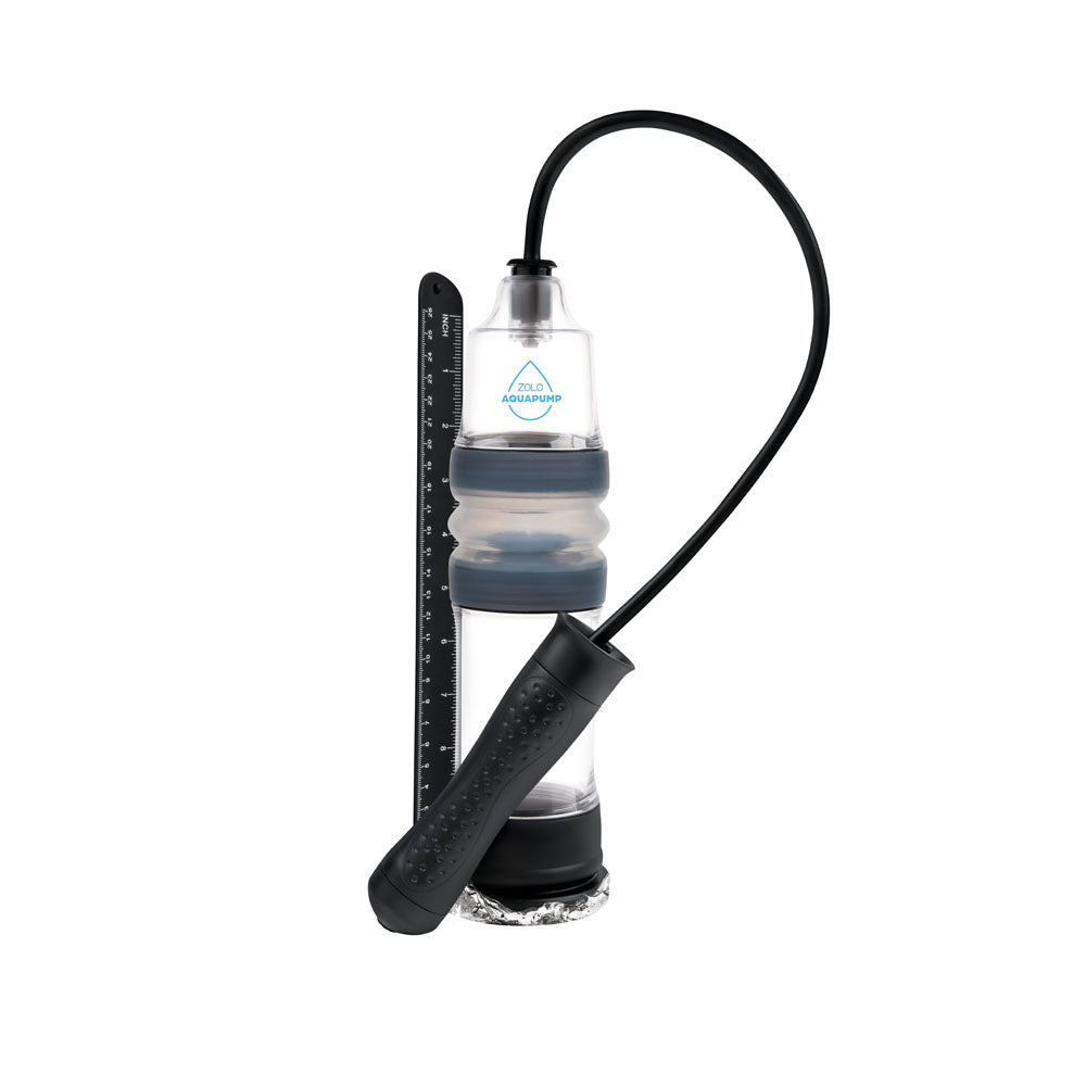 Zolo Aquapump Auto Pro Auto Water Penis Pump 9 Inch Insertable