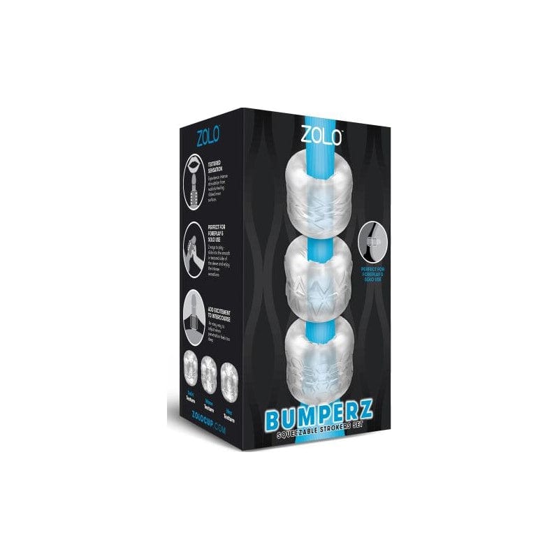 Zolo Bumperz 3 Piece Set – Textured Strokers