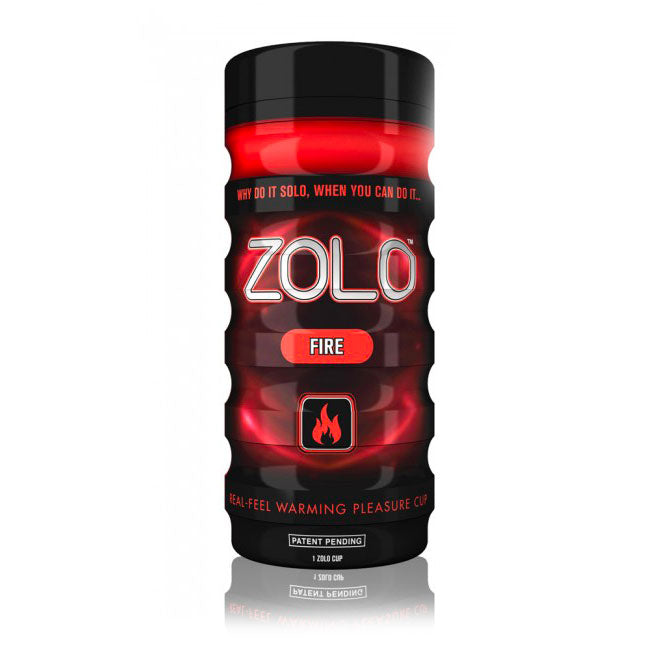 Zolo Fire Masturbator Cup Ergonomic Stimulation Toy