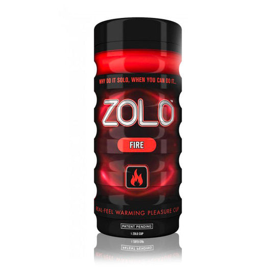 Zolo Fire Masturbator Cup Ergonomic Stimulation Toy