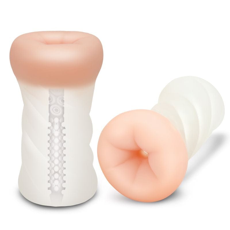 Zolo Masturbator Clear Backdoor Textured Stroker Experience