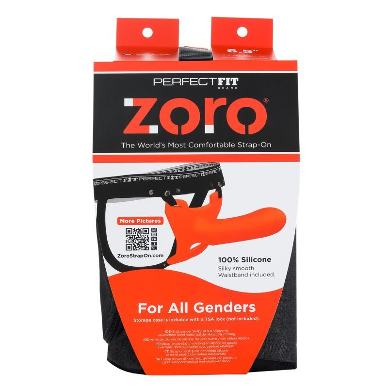 Zoro Strap-On 6.5 Inch Orange