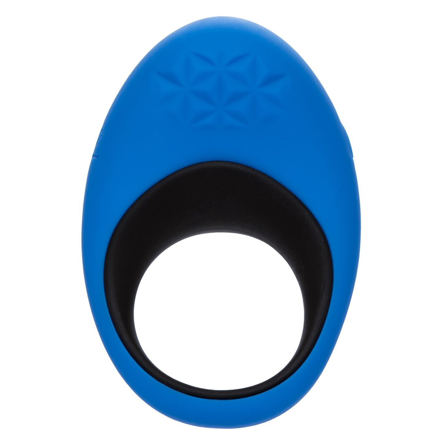 Link Up Remote Max Dual Stimulating Vibrating Silicone Ring With Remote Control Blue