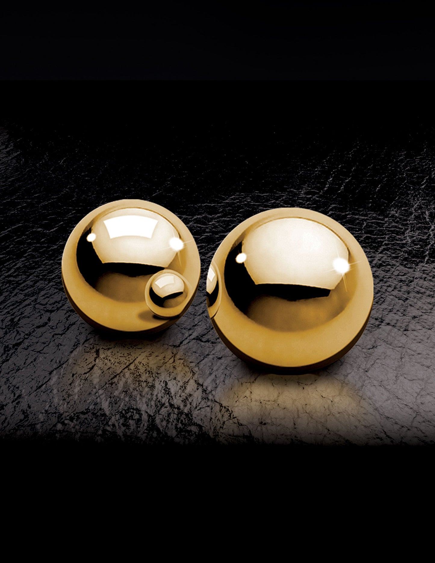 Fetish Fantasy Gold Ben Wa Balls Metal Vaginal Stimulator