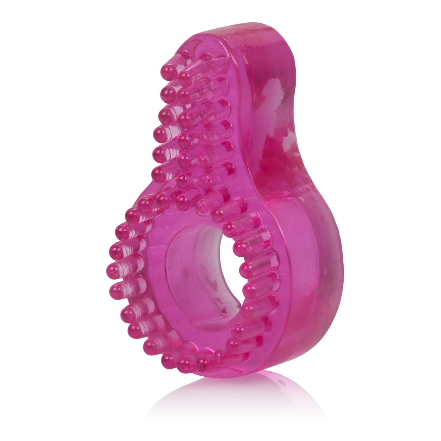 Super Stretch Pink Enhancer Ring With Tickler