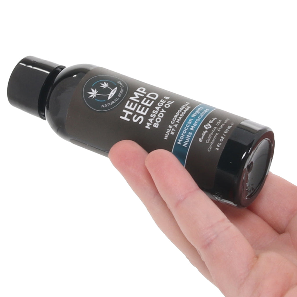 Hemp Seed Massage Oil 2oz/60ml in Moroccan Nights Sensual Love > Massage