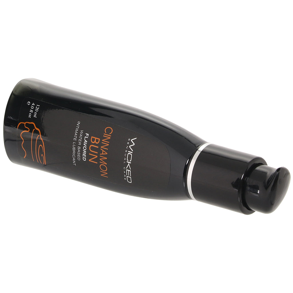 Aqua Flavored Lube 4oz/120ml in Cinnamon Bun Lubes and Lotions > Flavored Sex Lubes