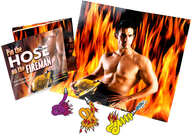 Pin The Hose On The Fireman Adult Bachelorette Game Party