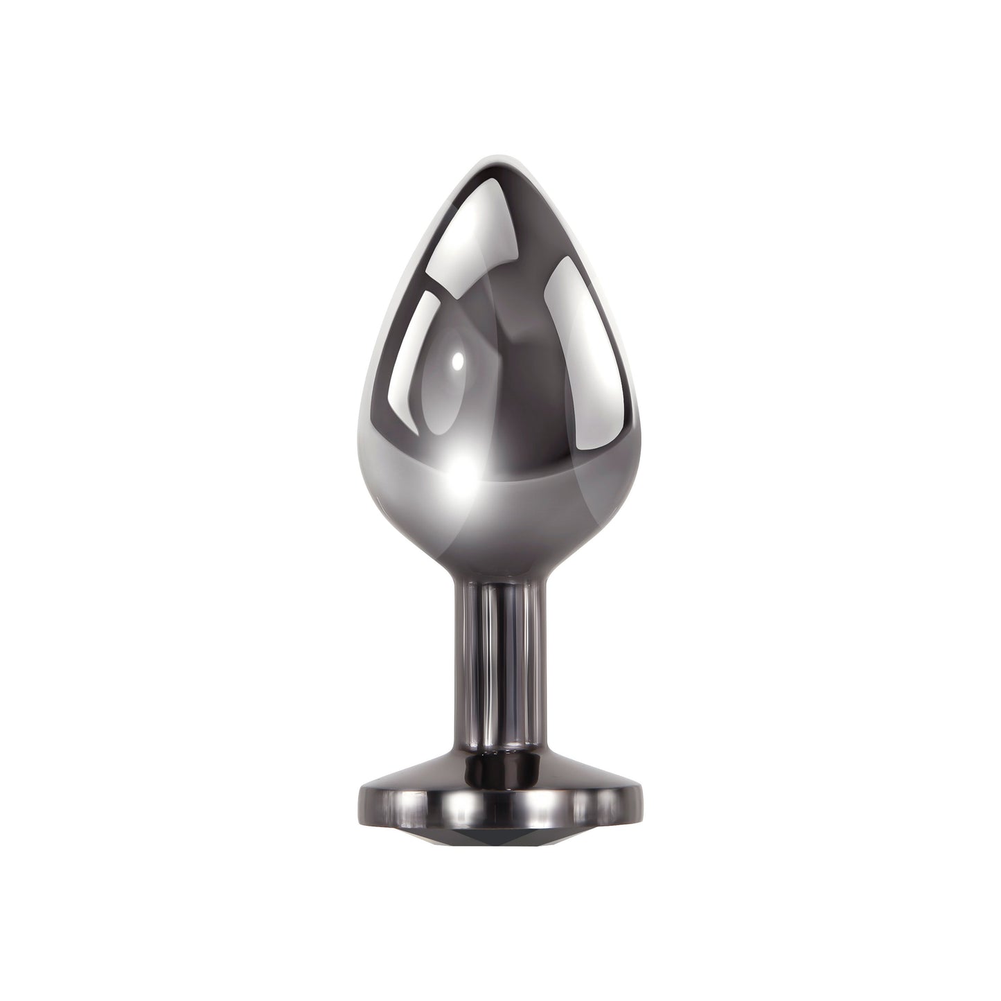 Evolved Black Gem Anal Plug Set – Metal Anal Plug Set