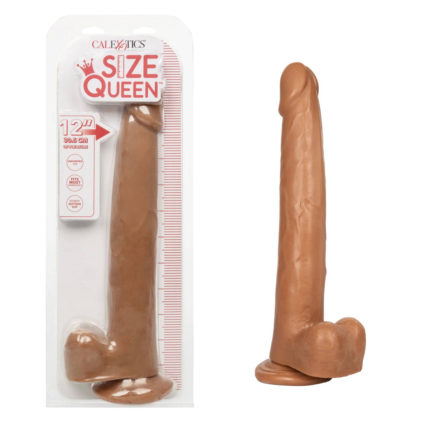 Size Queen 12 Inch Realistic Dildo – Firm 30.5 Cm Dildo