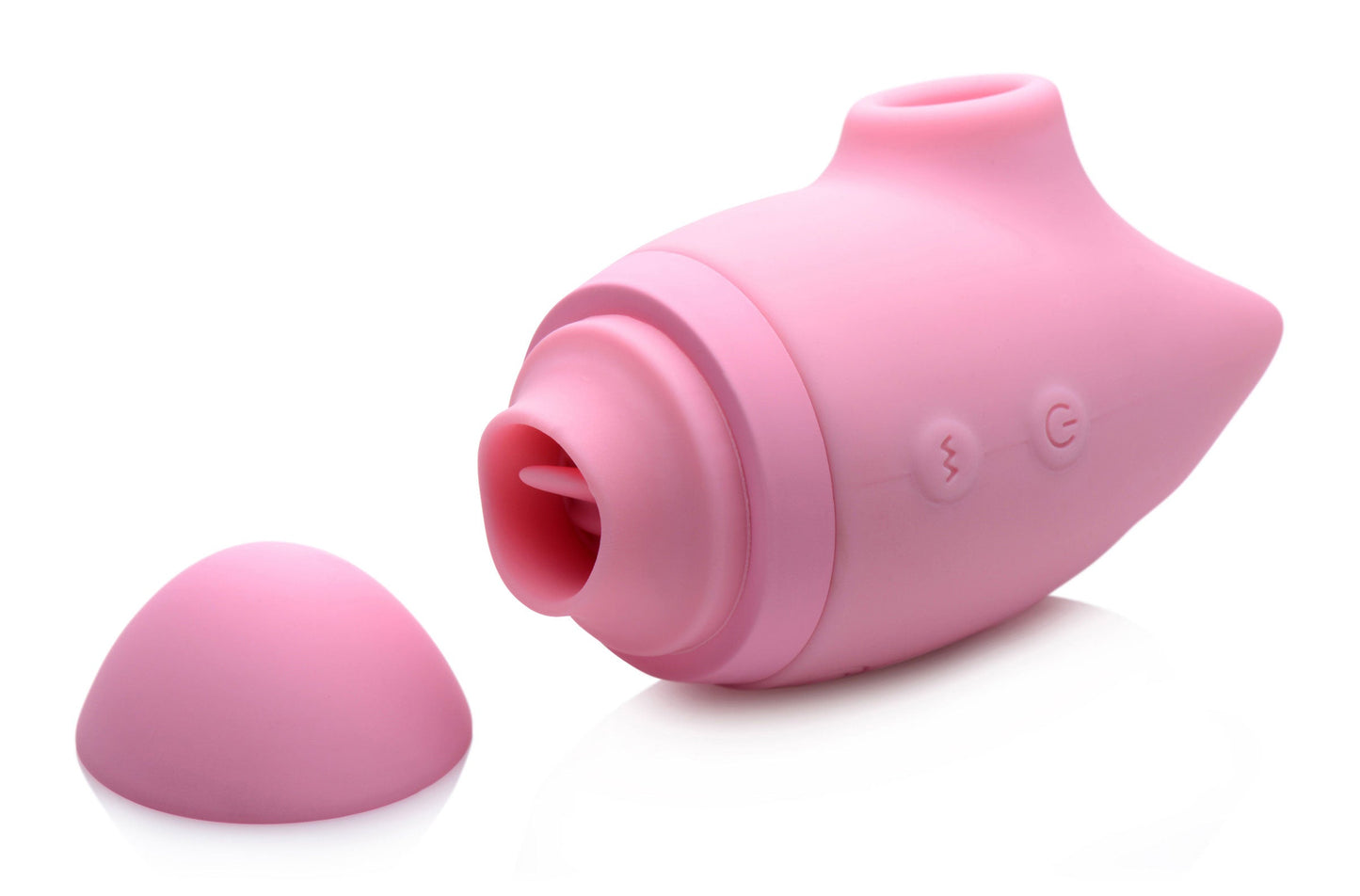 Shegasm Kitty Licker Triple Clit Stimulator Pink Vibrator