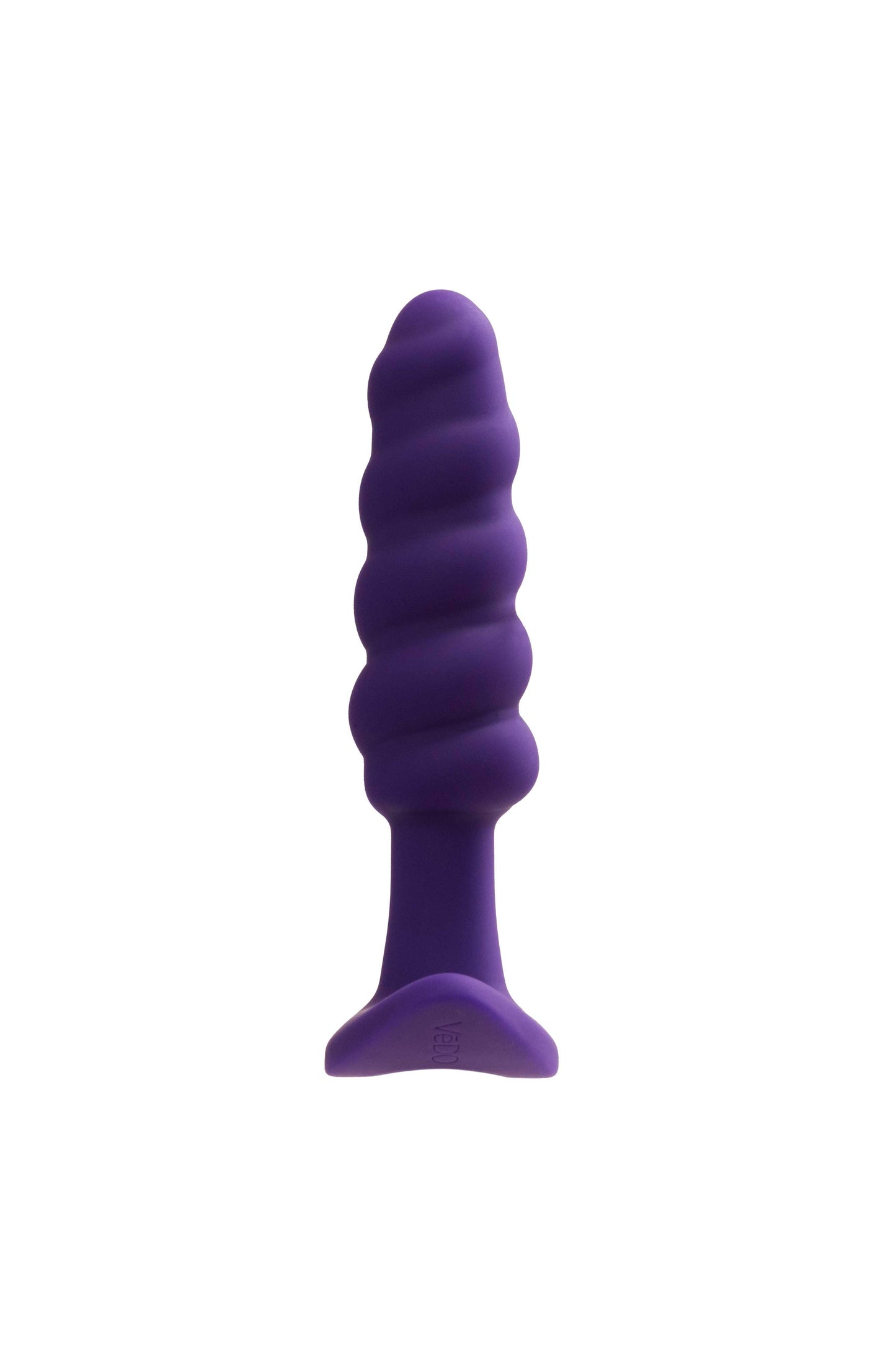 Twist Rechargeable Anal Vibe (Deep Purple) – Powerful 10 Mode Slim Anal Vibrator