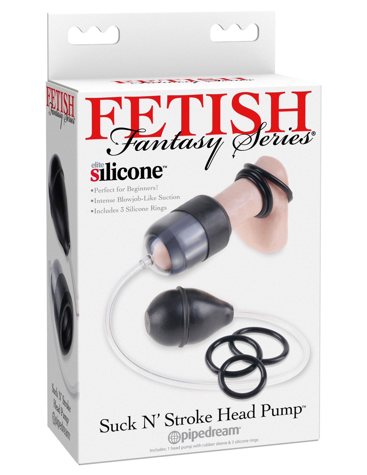 Fetish Fantasy Suck N Stroke Head Pump Penis Enlarger Toy