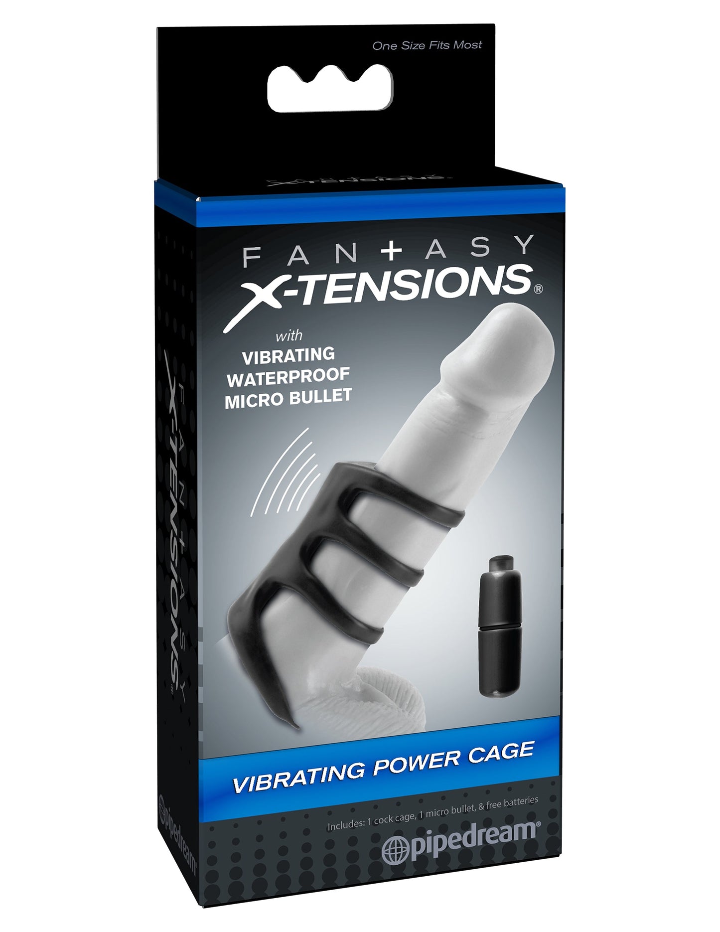 Fantasy X-Tensions Vibrating Power Cage Ring