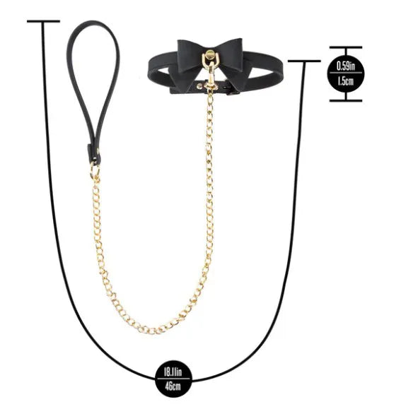 Temptasia Ardor – Adjustable Silicone Collar and Leash Set
