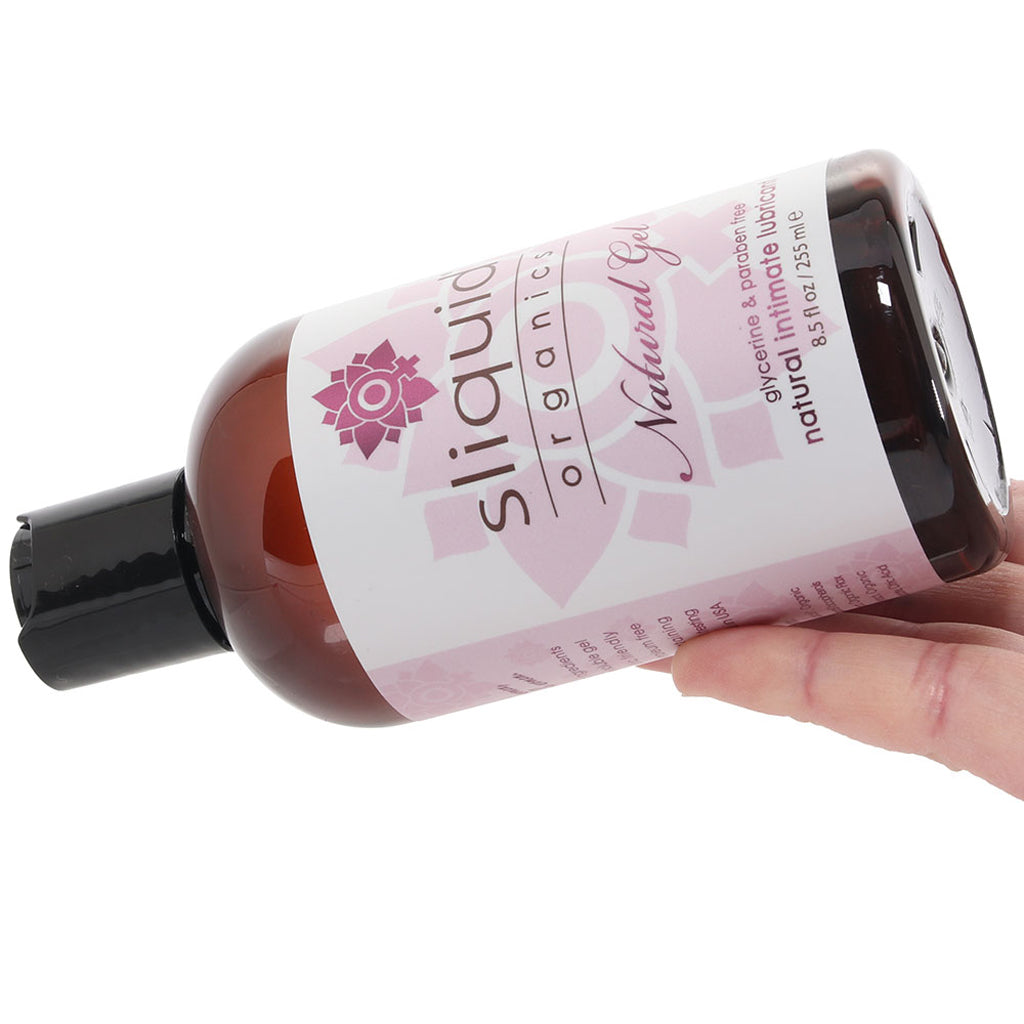 Organics Natural Gel Lubricant in 8.5oz/255ml Lubes and Lotions > Water Based Sex Lubes