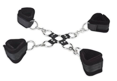 Industrial Strength 5-Piece Hogtie Set with Padded Restraints