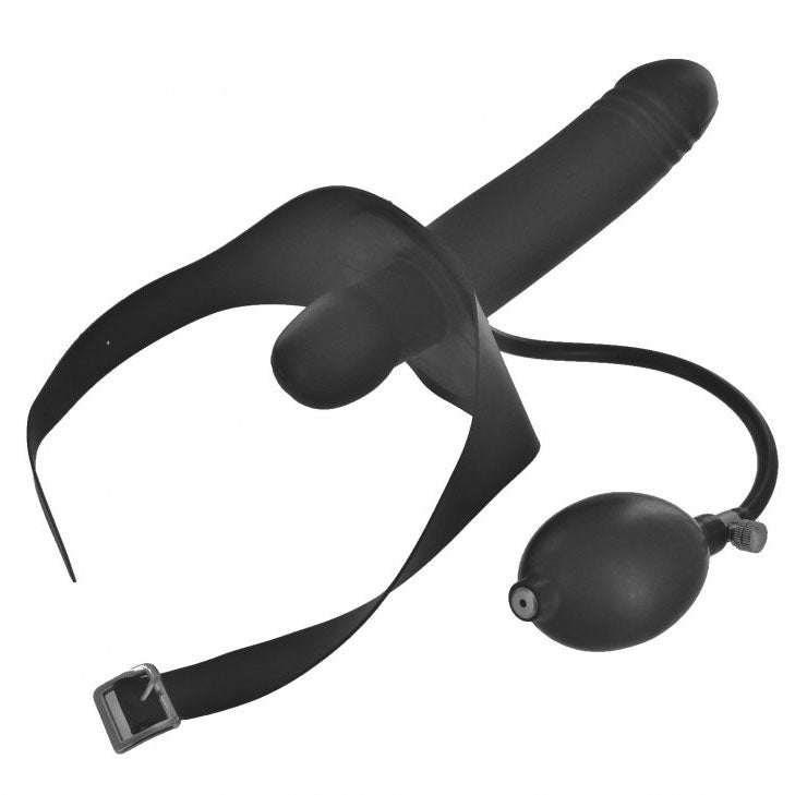 Master Series Inflatable Gag With Dildo – Inflatable Gag and Dildo