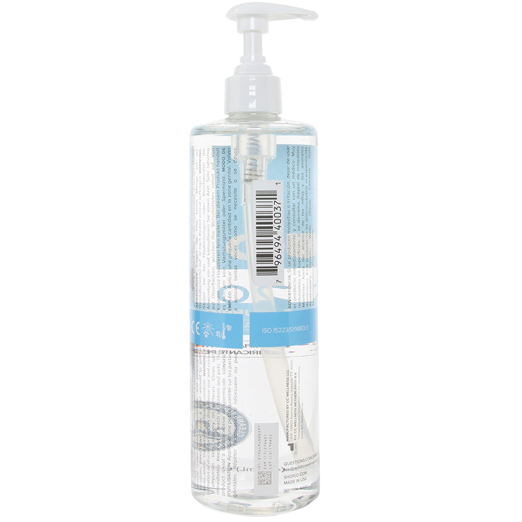 H2O Personal Lubricant in 16oz/480ml Lubes and Lotions > Water Based Sex Lubes