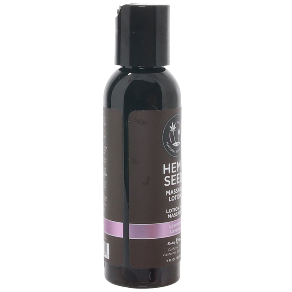 Hemp Seed Massage Lotion 2oz/60ml in Lavender Sensual Love > Massage