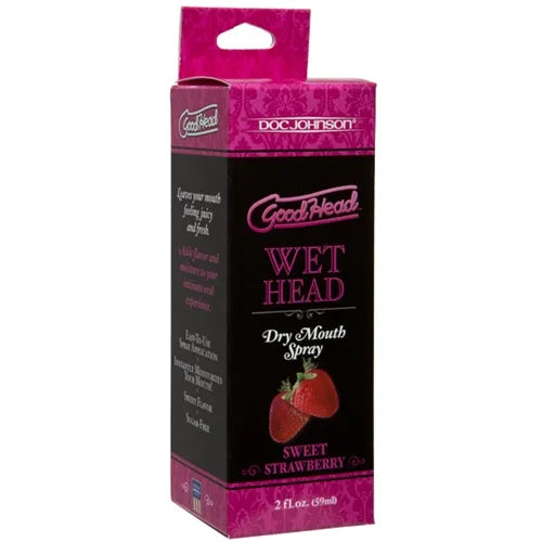 GoodHead Wet Head 2 Oz – Sugar-Free Dry Mouth Spray