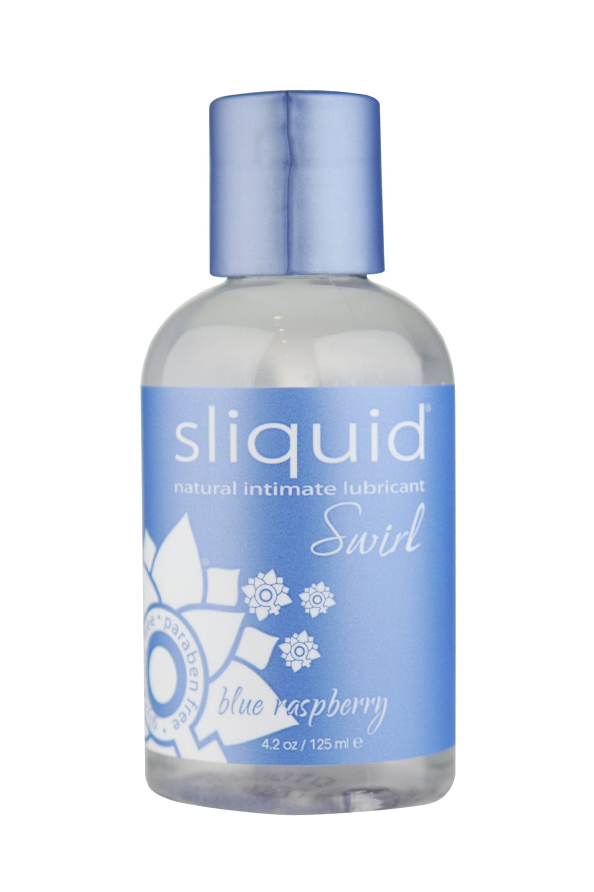Sliquid Naturals Swirl (Blue Raspberry) – 125ml Vegan Flavored Lubricant