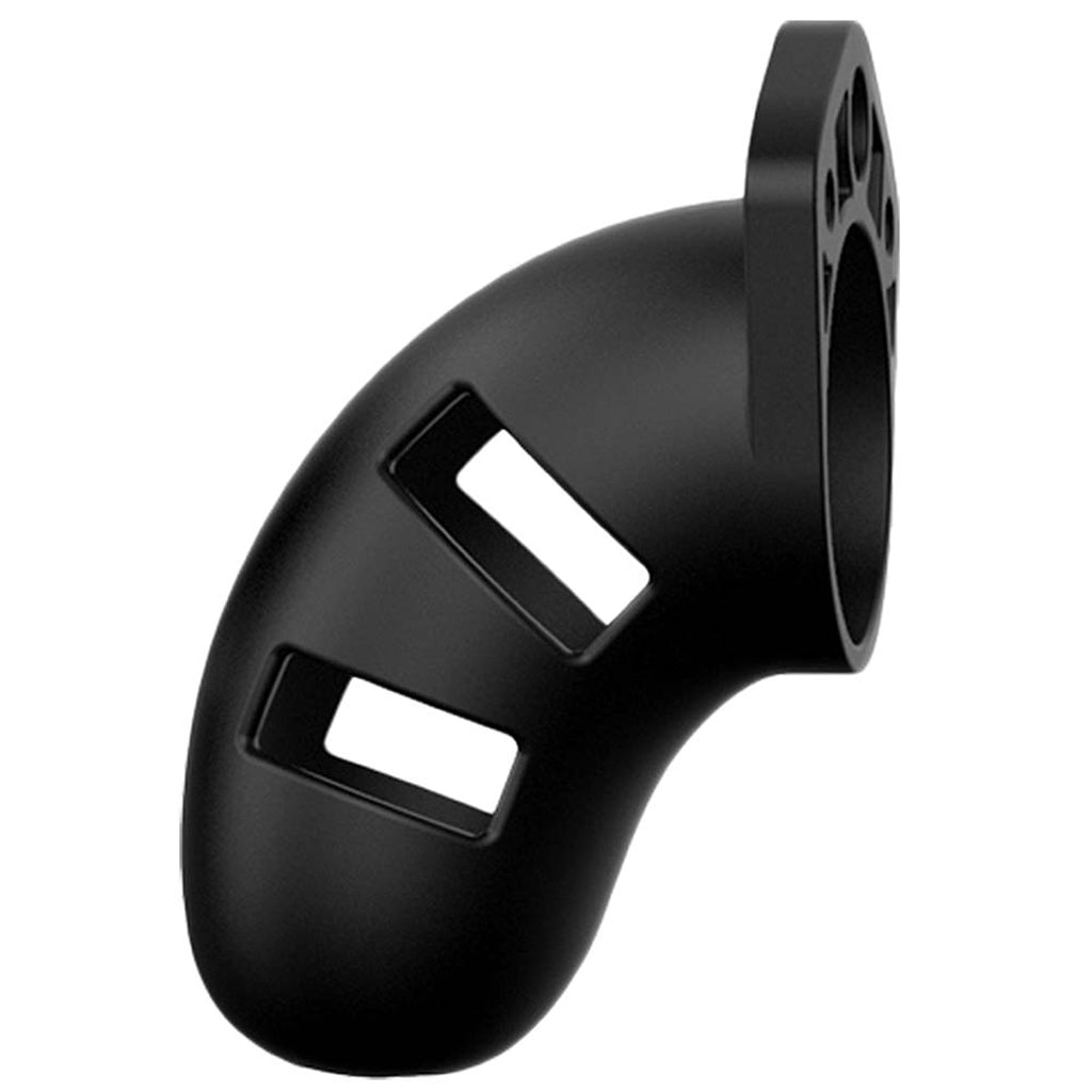 ManCage 20 3.5 Inch Silicone Cock Cage in Black Bondage and Fetish > Cock and Ball Devices