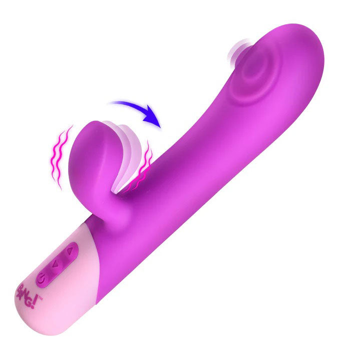 Clit Tapping Pulsing Rabbit (Purple) – Dual-Stimulation Rabbit Vibrator