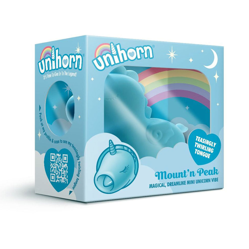Mount’n Peak The Pointy Tongued One – Mini Vibrator with 10 Speeds and Tongue Motion Patterns