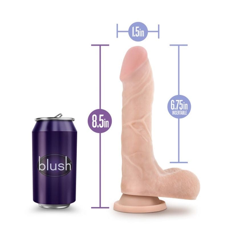 Au Naturel Mr Perfect Realistic 8.5 Inch Slim Dildo