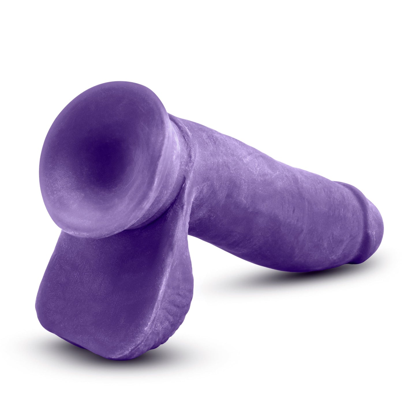 Au Naturel Bold Pleaser 7 Inch Dildo Purple