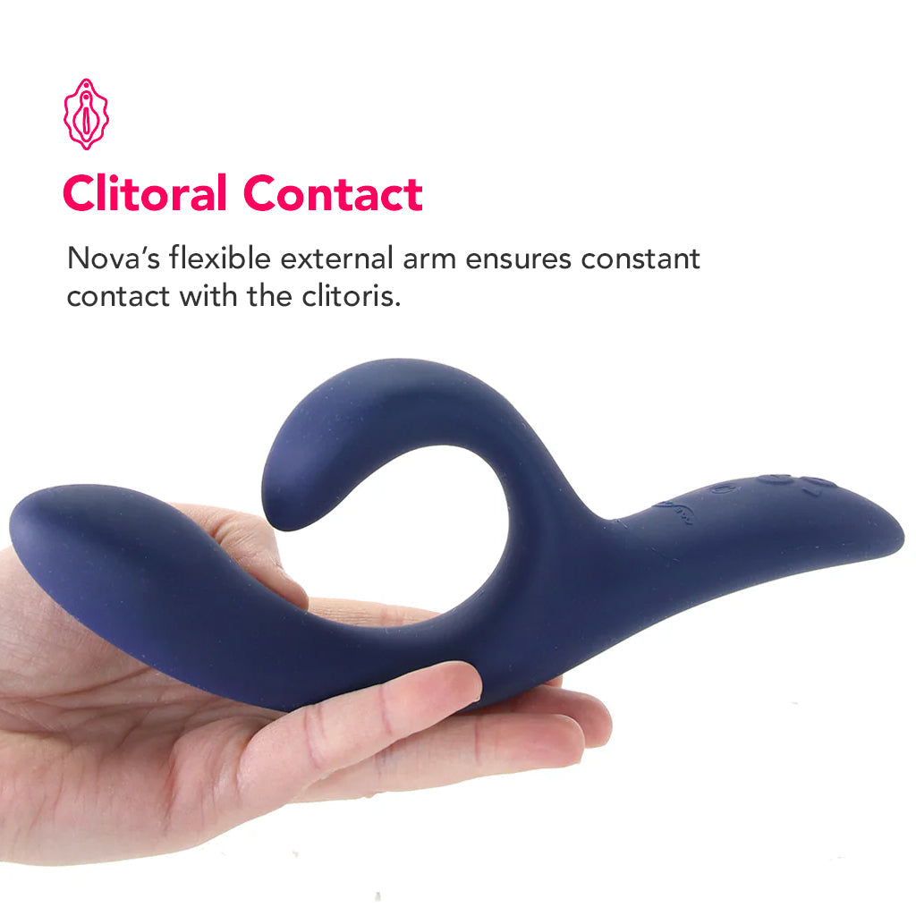 We-Vibe Nova 2 Rabbit Vibe in Midnight Blue Vibrators > Rabbit Vibrators