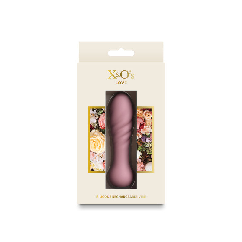 NS Novelties X & O's Love – Waterproof 10.7 cm USB Rechargeable Bullet Vibrator